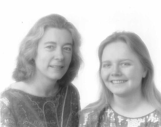 Shauna Mahlo Craxton with Jacqueline (photo by Bay Hippisley)