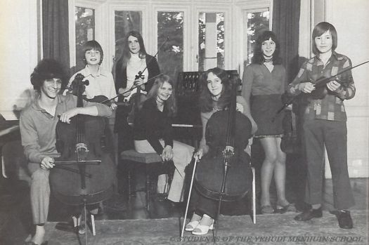 Jacqueline Cole at the Yehudi Menhuin School